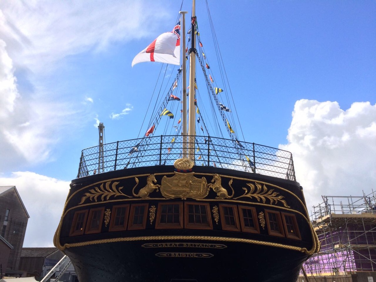 British museum ship in Bristol – Great Britain