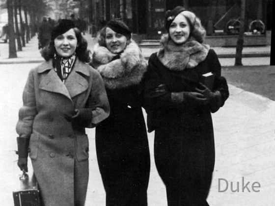 Primaballerina Jadwiga Wloch - Hedwig Wernecke and Sisters 1939