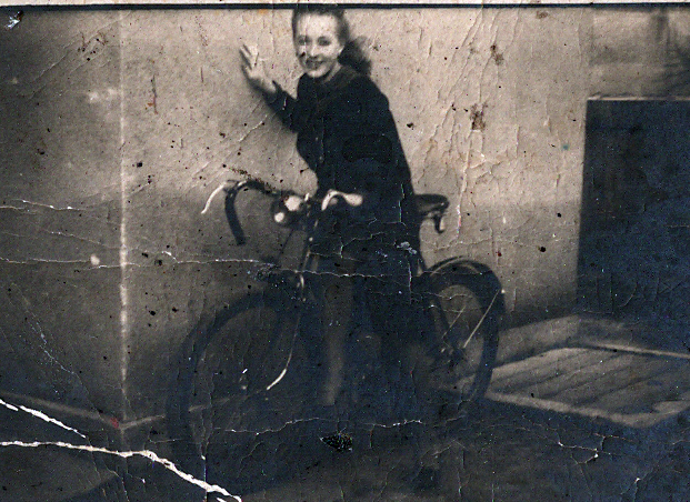 Speed Bike Girl Jadwiga Wloch - Poland - 1938