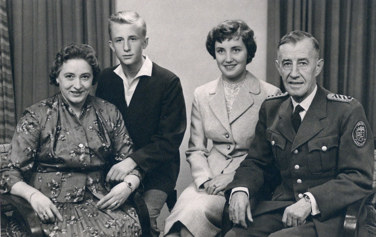 Familie Wernecke (Hedwig, geb. Jadwiga Wloch, Peter Paul, Johanna (Hanni), Wilhelm