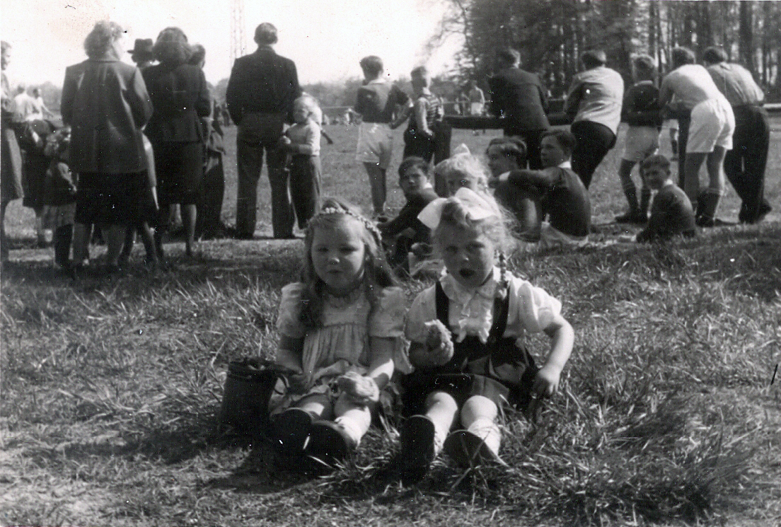 Fußballspiel 1951 am Sportplatz SV Alemannia 07 Königstädten