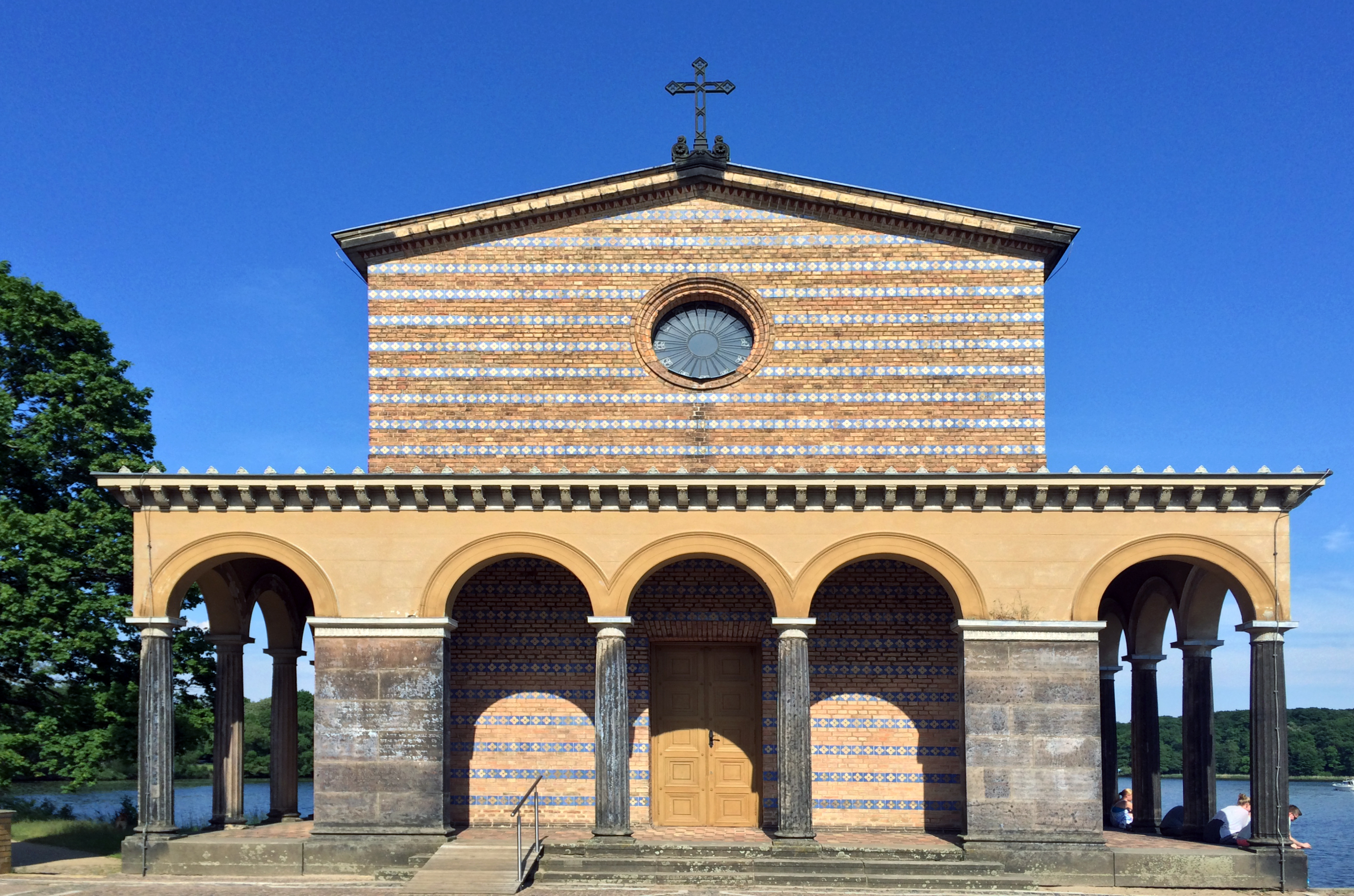 Heilandskirche am Port von Sacrow in Potsdam