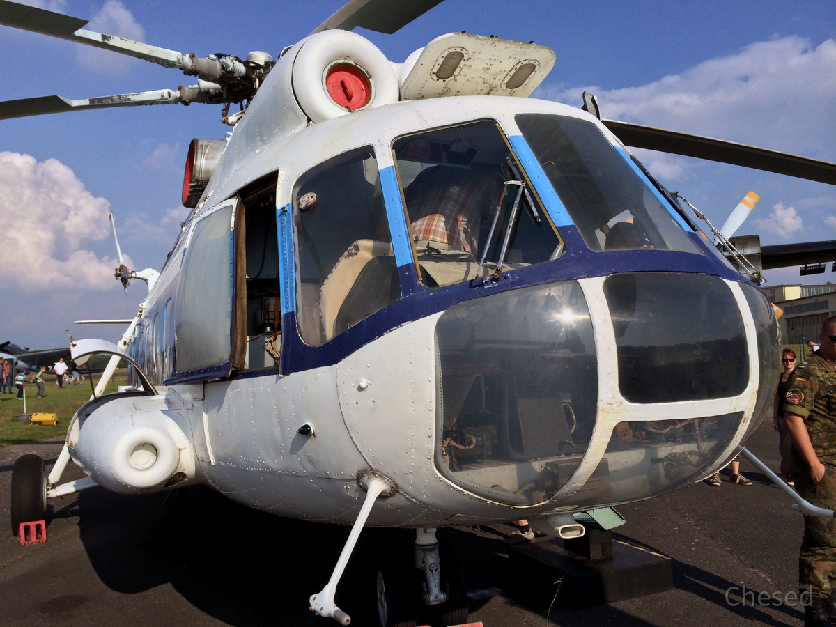 Mil Mi-8S Hip-C 9351 - Bundeswehr-Helikopter - Front