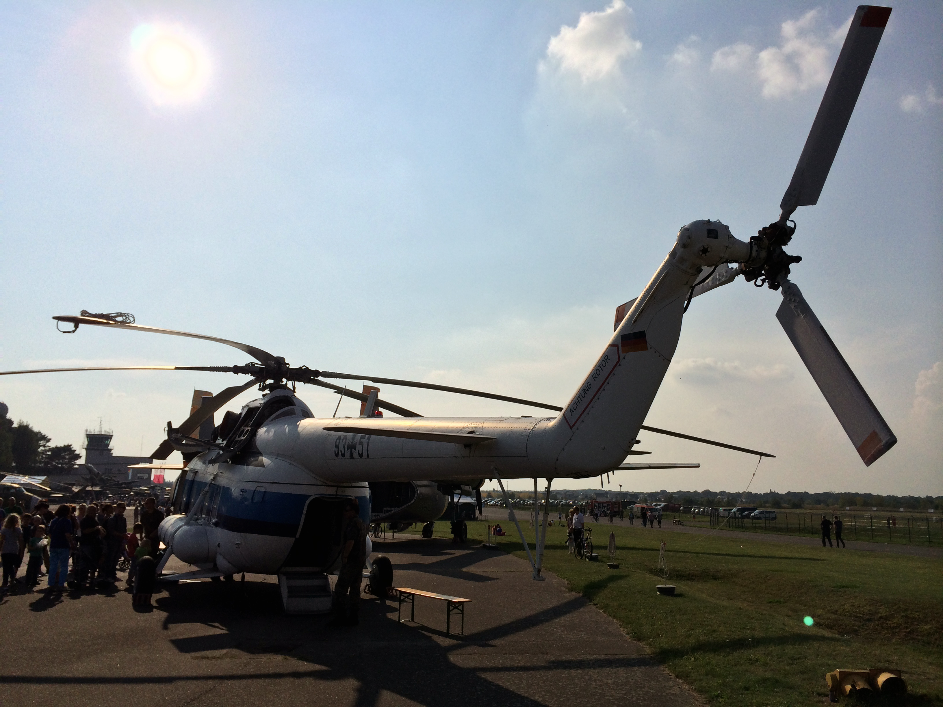 Mil Mi-8S Hip-C 9351 - Bundeswehr-Helikopter - Heck