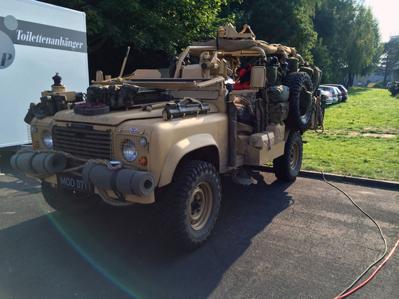 Militärfahrzeug - Jeep - Land Rover