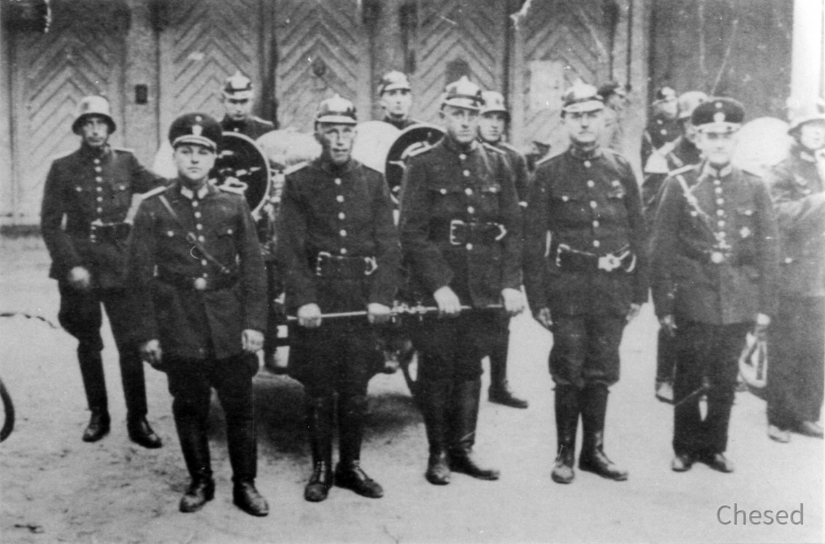 Freiwillige Feuerwehr Königstädten im Gründungsjahr 1936