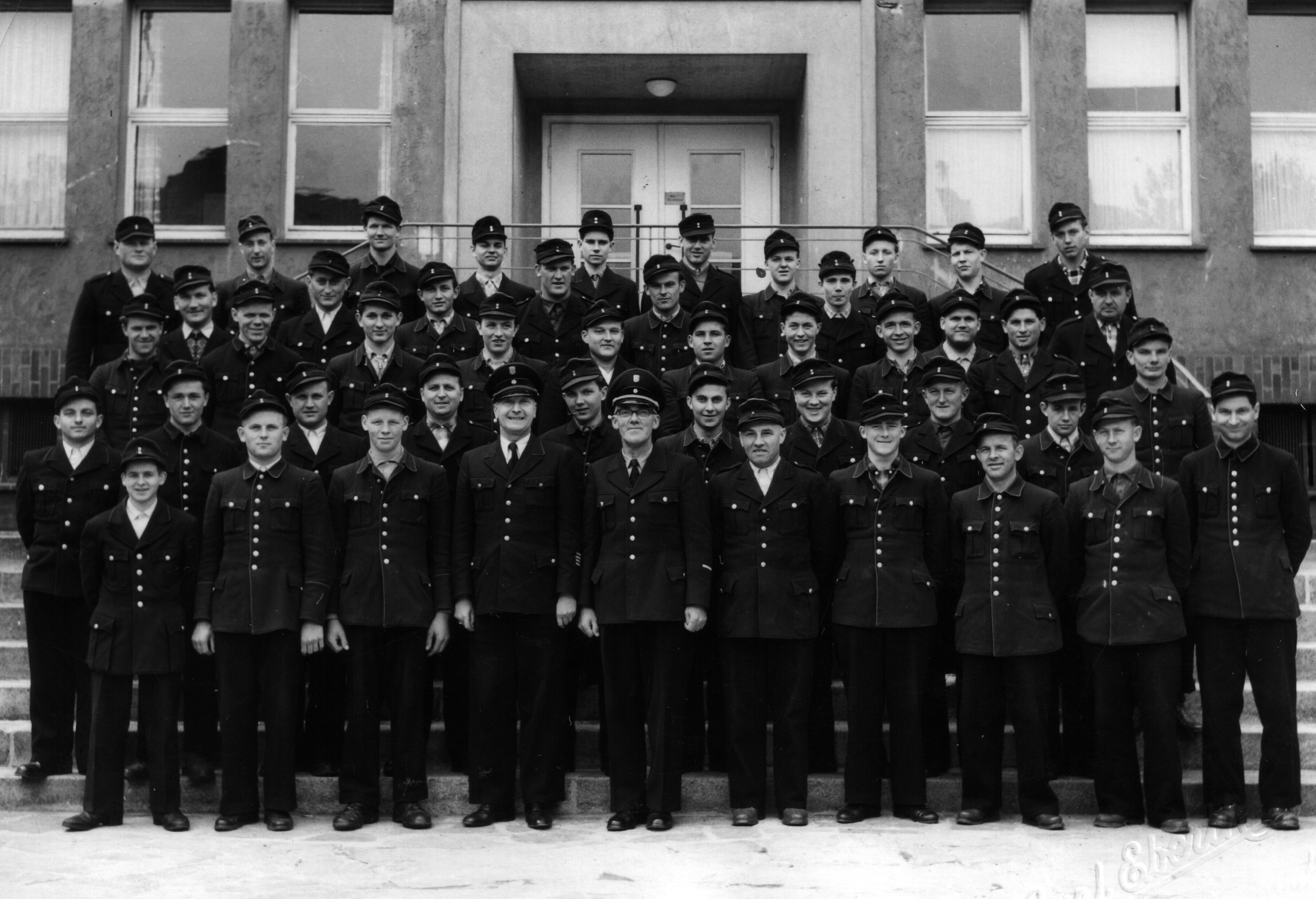 Feuerwehr Königstädten - Grundlehrgang Kassel 1958