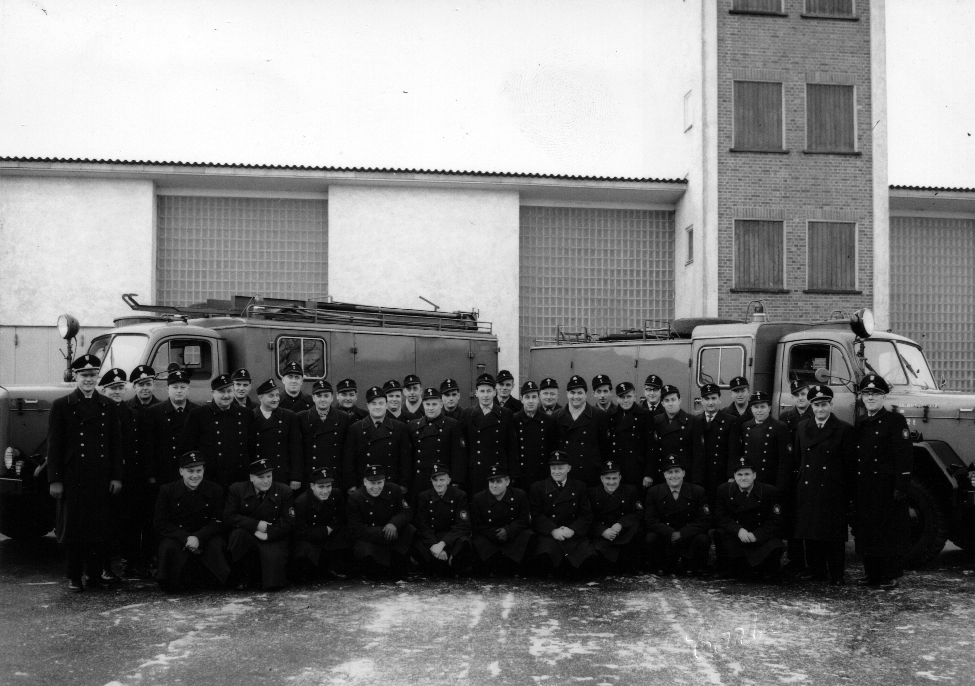 Feuerwehr Königstädten - Brandmeisterlehrgang Kassel 1962