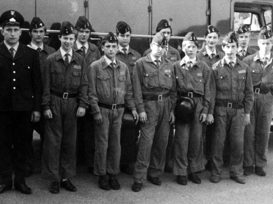 Freiwillige Feuerwehr Königstädten - Jugendfeuerwehr 1970