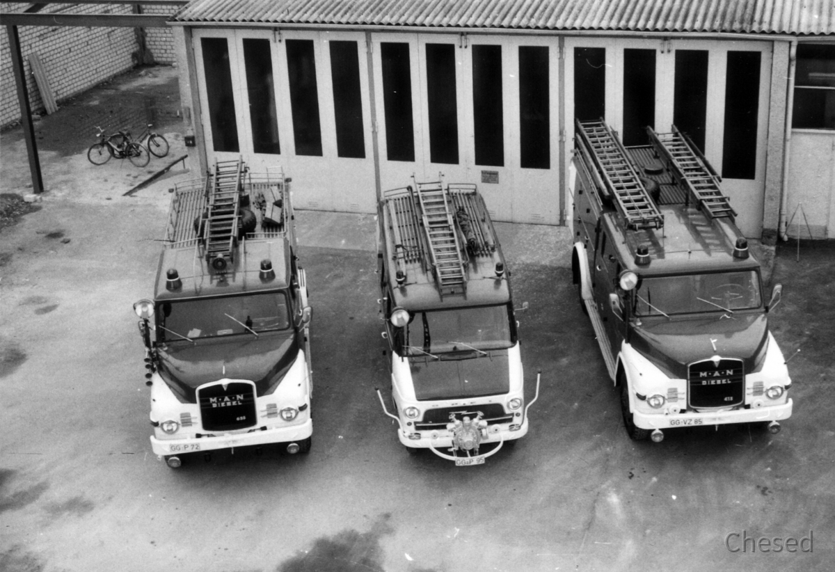 Freiwillige Feuerwehr Königstädten - Feuerwehrfahrzeuge 1970