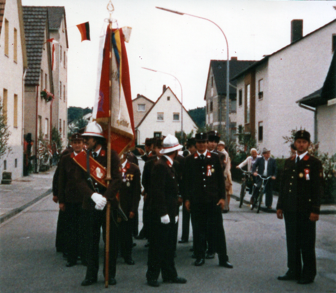 Feuerwehr Königstädten - 40. Jubiläum 5. - 8.6.1970 - Partnerfeuerwehr Königstetten Österreich