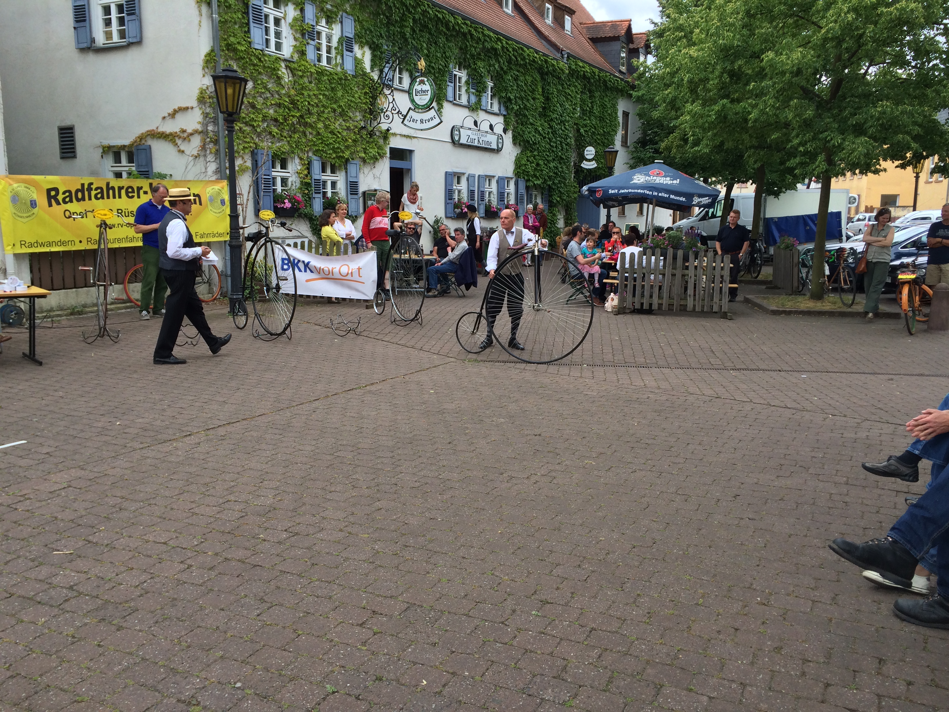 Opel 1888 Radfahrerverein Rüsselsheim - Fahrradfest Königstädten - Opel 1888 Bicycle Club