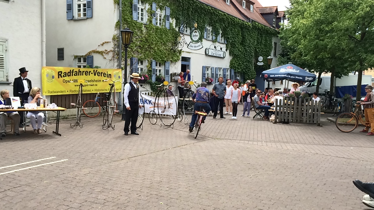 Opel-Fahrrad Parcours Opel Bicycle 2015