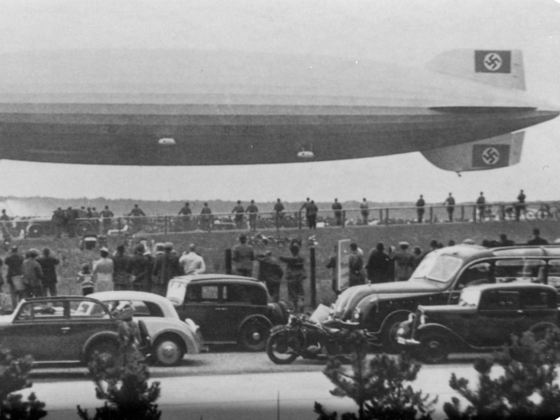Letzter Start - LZ 129 - Hindenburg - Last Take Off - Frankfurt am Main 1937 - Autobahn A5