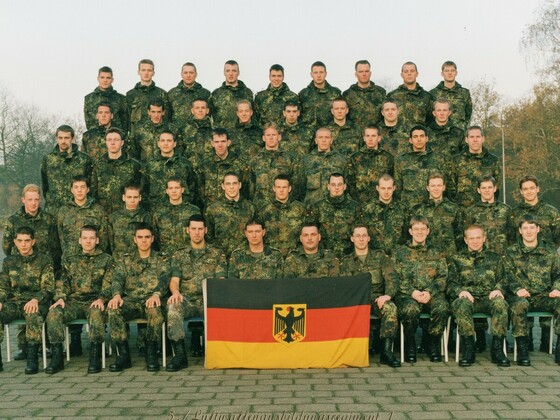 Luftwaffenausbildungsregiment 1, III Zug, in Budel - Niederlande - Jahr 2000