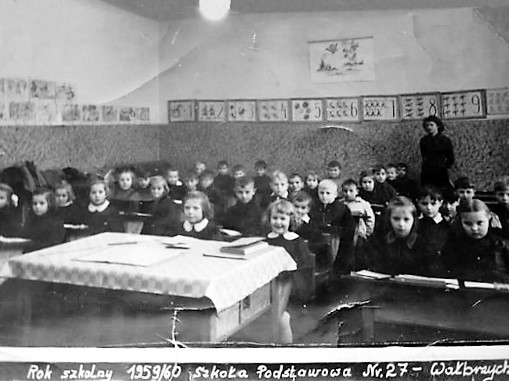 Schulklasse von Schwester Halinka 🏫 Wałbrzych