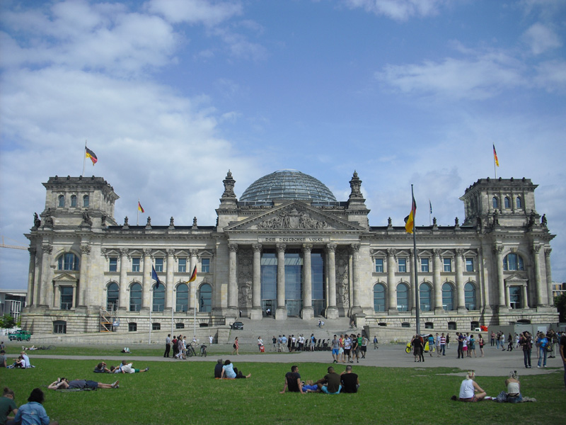 Berlin - Reichstag Berlin - 2013 - Totale