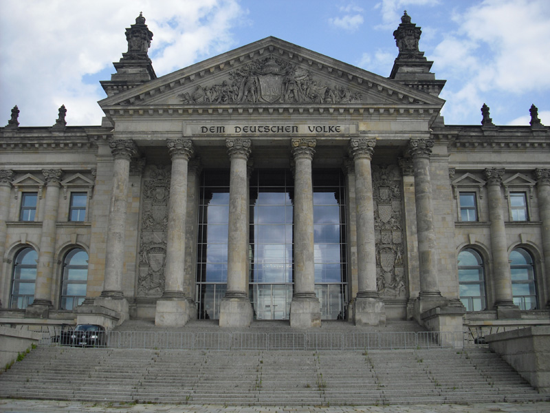 Berlin - Berliner Reichstag - 2013 - Dem Deutschen Volke
