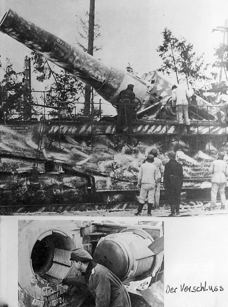 Deutsche Mörser Kanone vor Leningrad - 1942 - 2. Weltkrieg