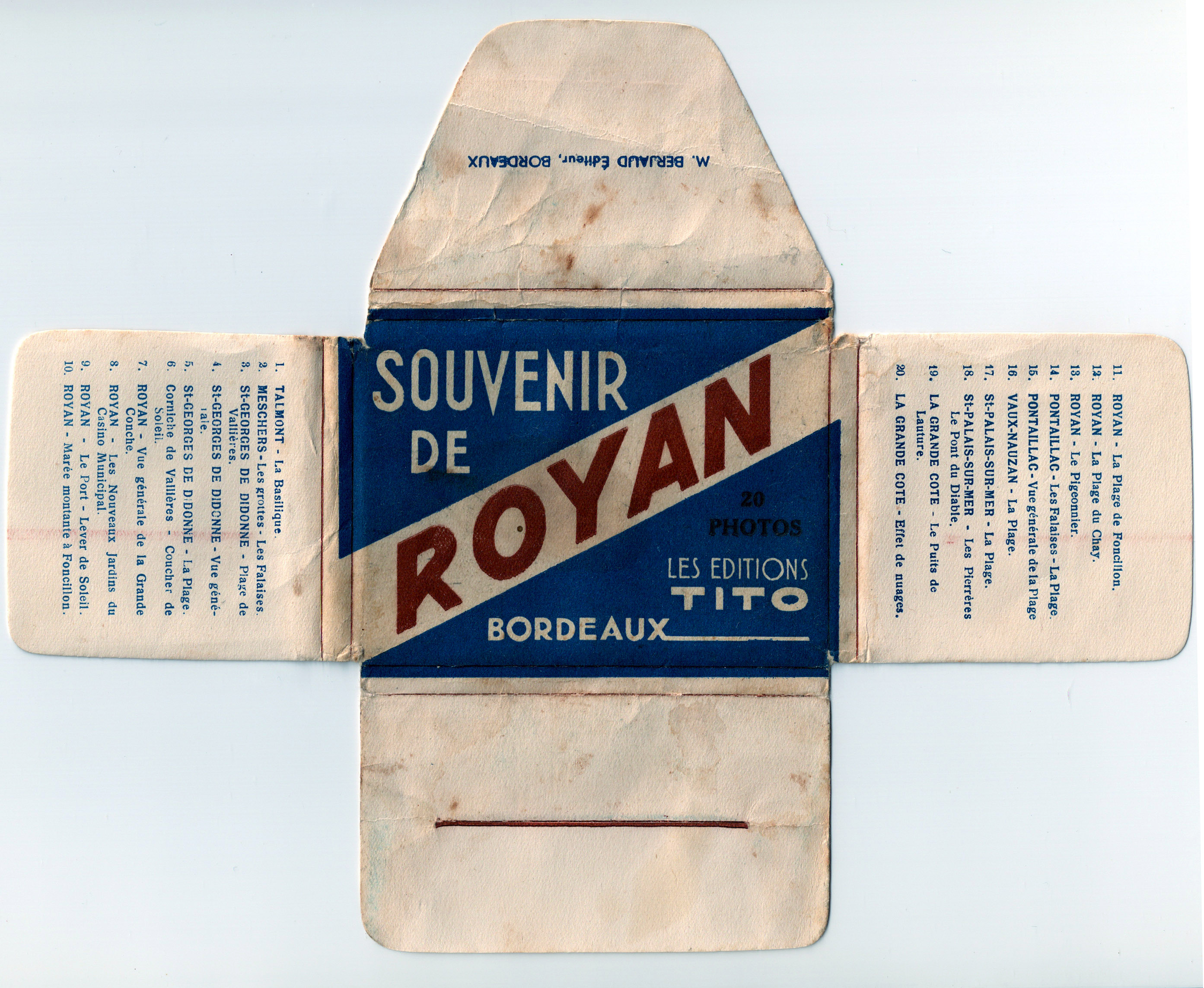 Souvenir-Fotos - Royan - 1940 - M. Berjaud - Tito