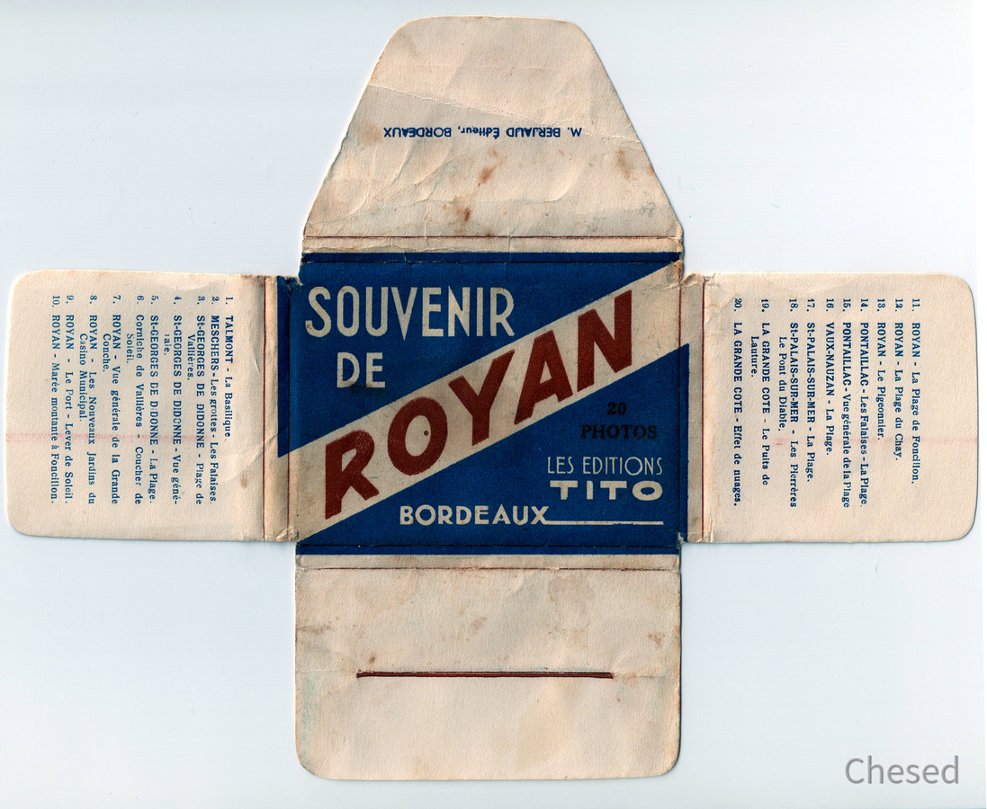 Souvenir-Fotos - Royan - 1940 - M. Berjaud - Tito