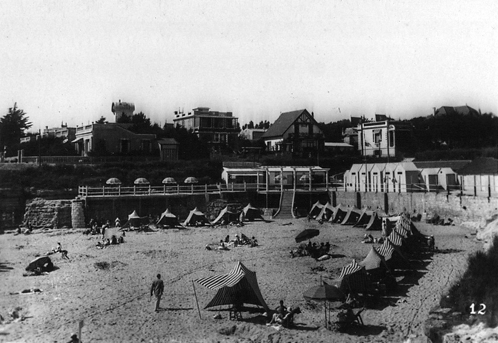 Royan 1940 - ROYAN - La Plage du Chay