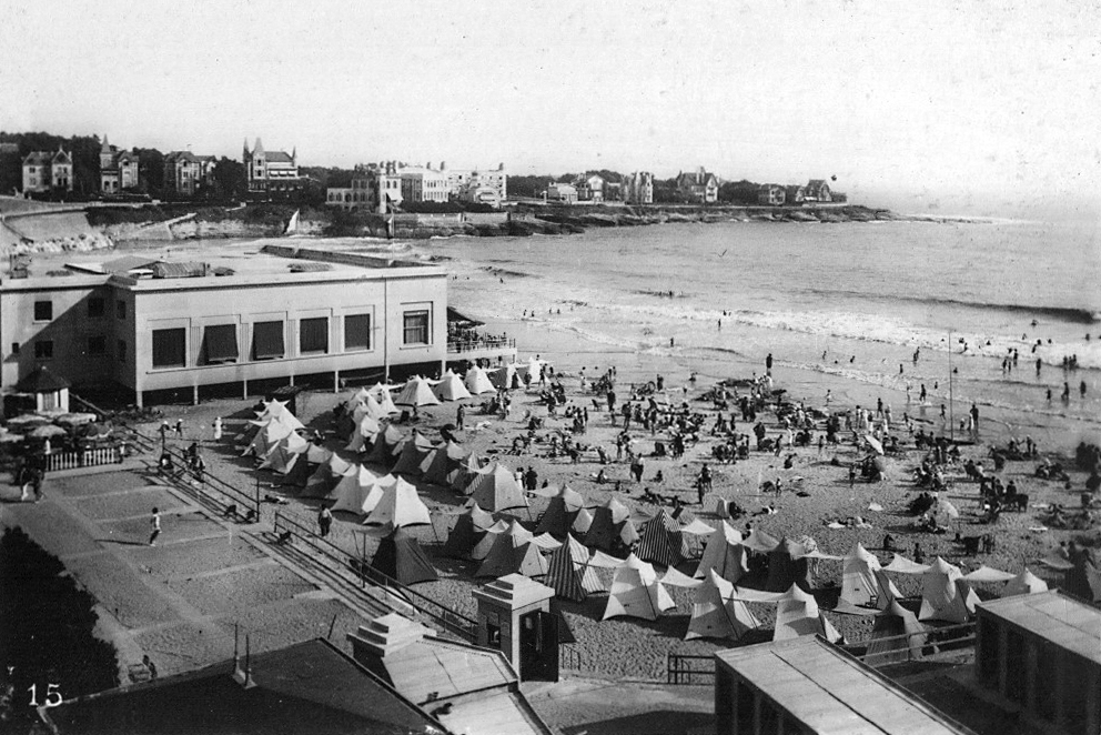 Royan 1940 - PONTAILLAC - Vue générale de la Plage