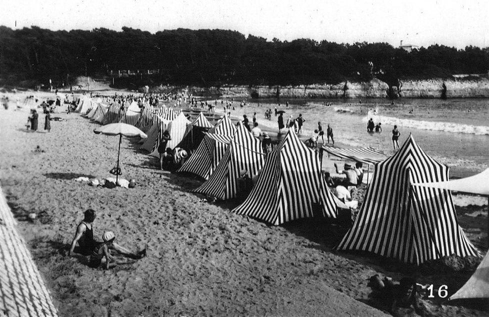 Royan 1940 - VAUX-NAUZAN - La Plage