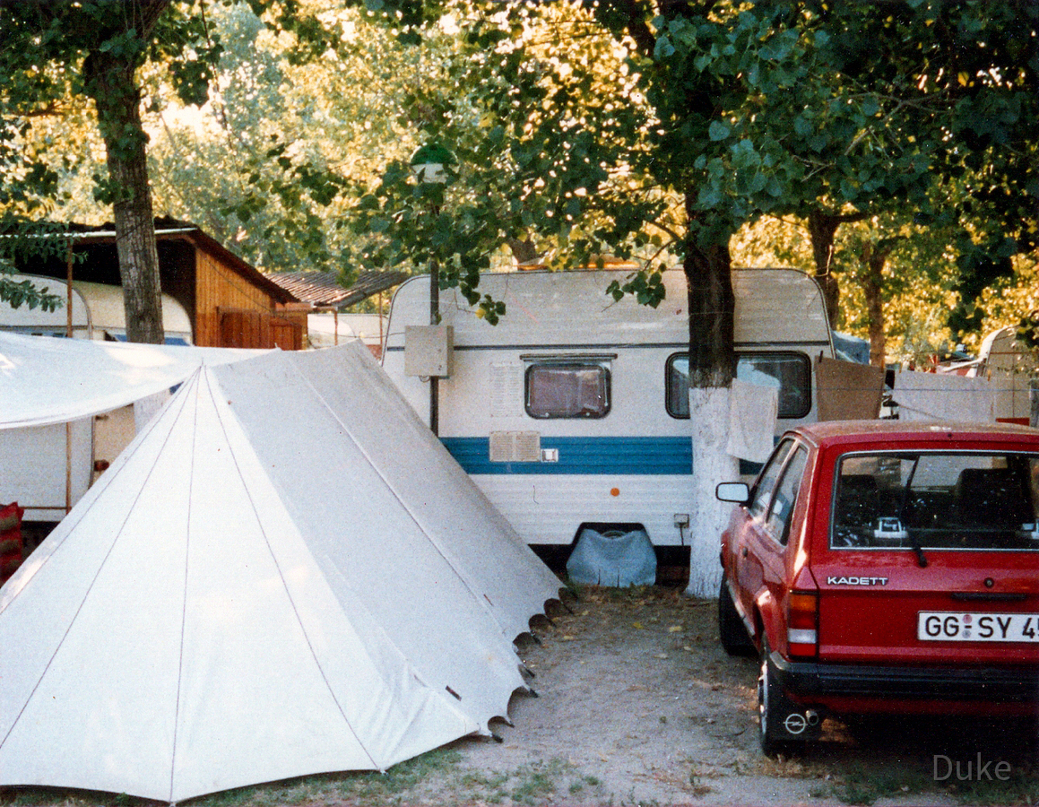 Camping - Torre Pedrera - Rimini - Italien - 1986