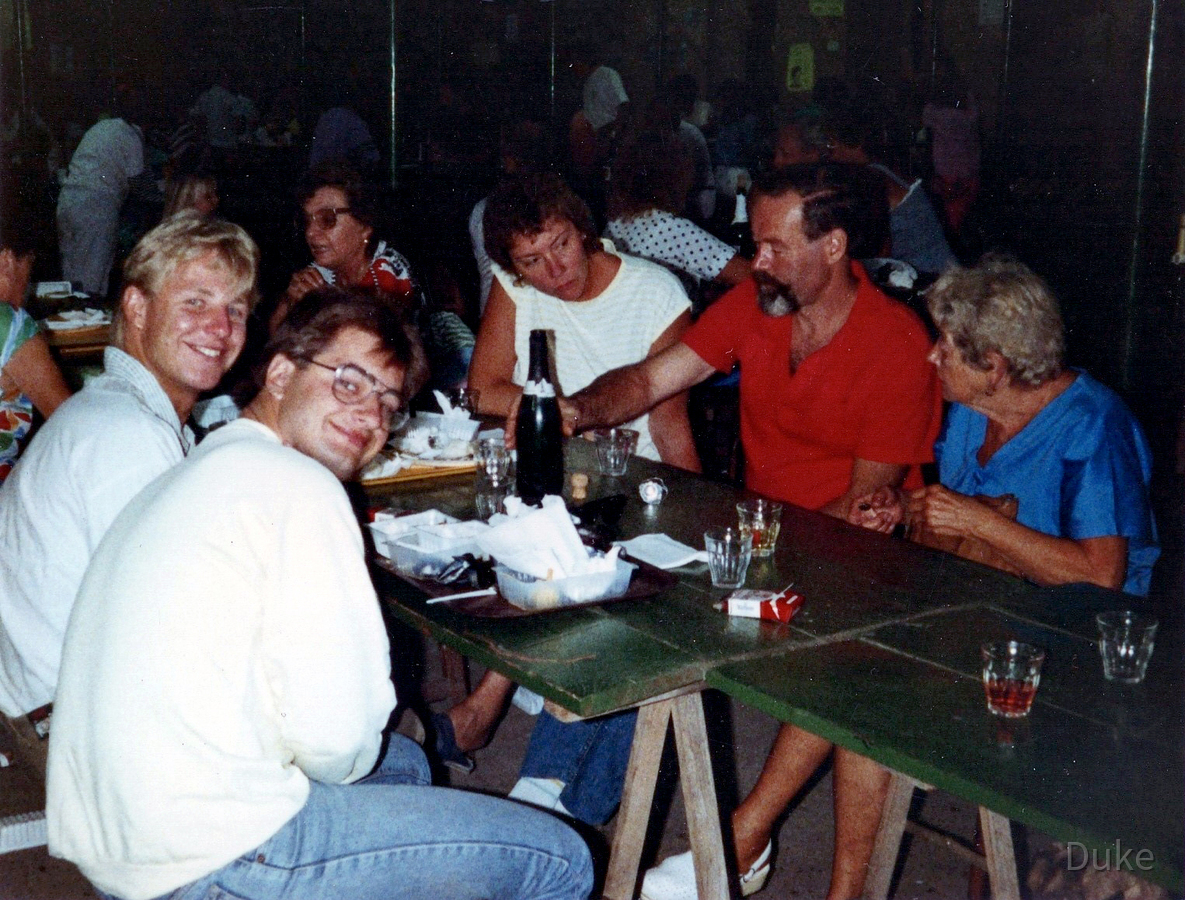 Sète - Frankreich - 1988 - Campingplatz