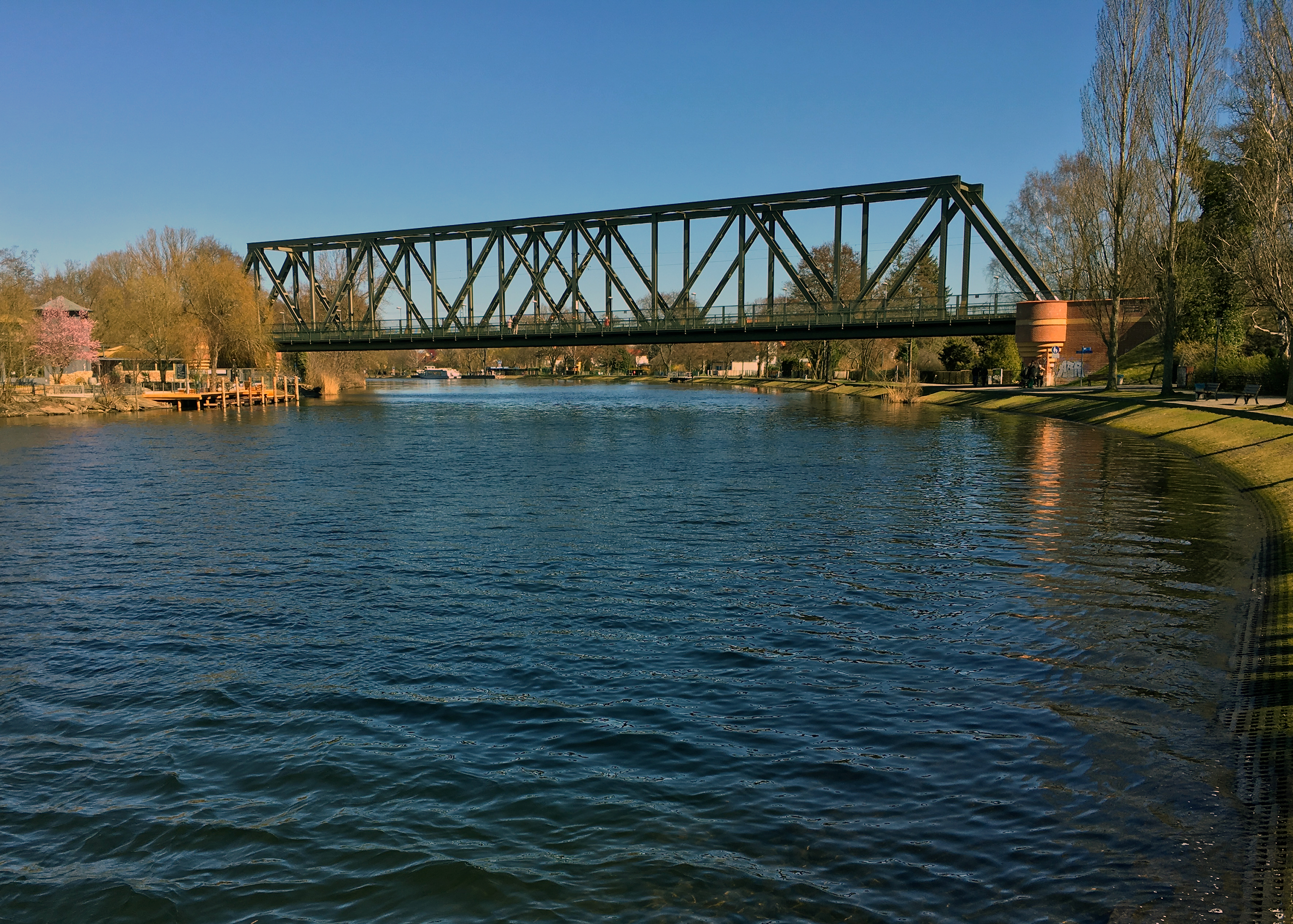 Eisenbahnbrücke in Caputh