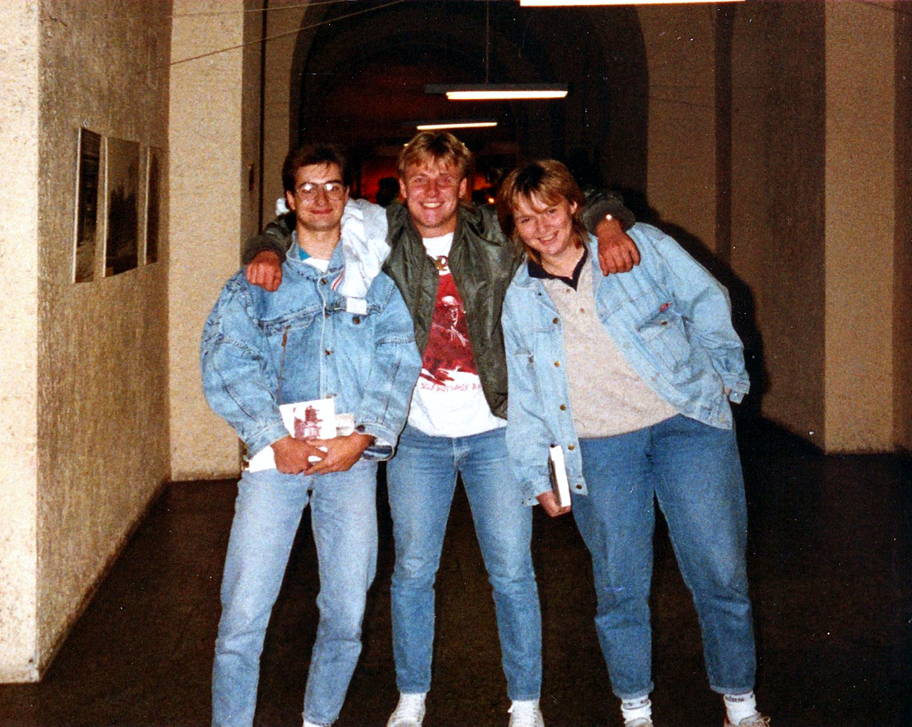 Museumsbesuch - Berlin - 1988 - Andy - Duke - Siggi