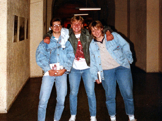 Museumsbesuch - Berlin - 1988 - Andy - Duke - Siggi