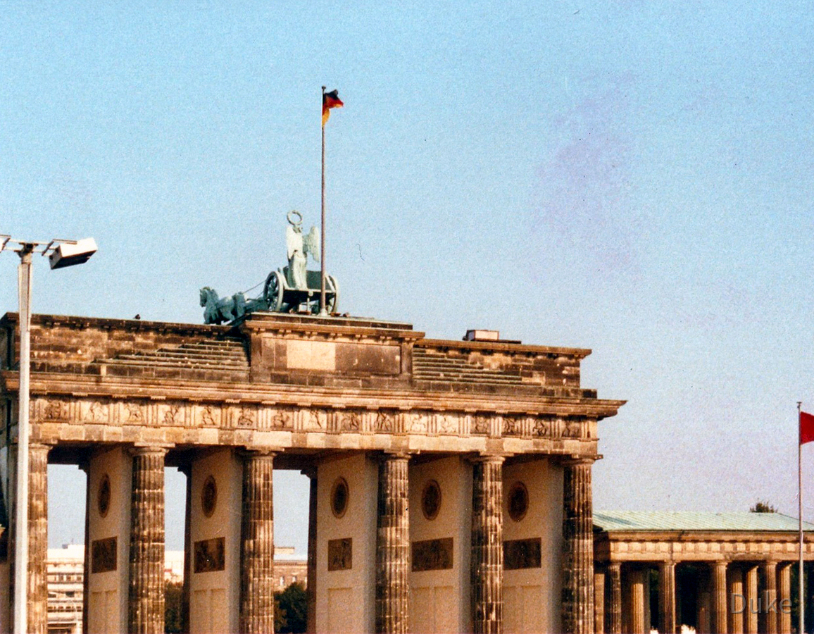 Brandenburger Tor - Berlin - 1988 - Ostberlin