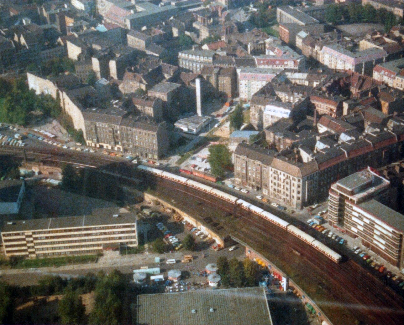 Berliner Fernsehturm - Panorama - 1988 Ost-Berlin