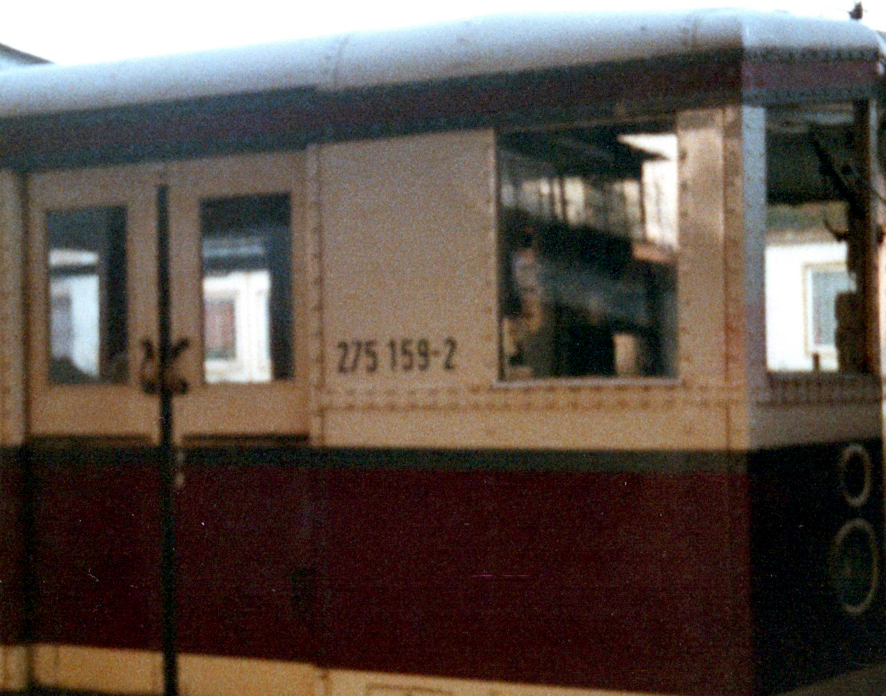 Eisenbahnwaggon DDR - 1988