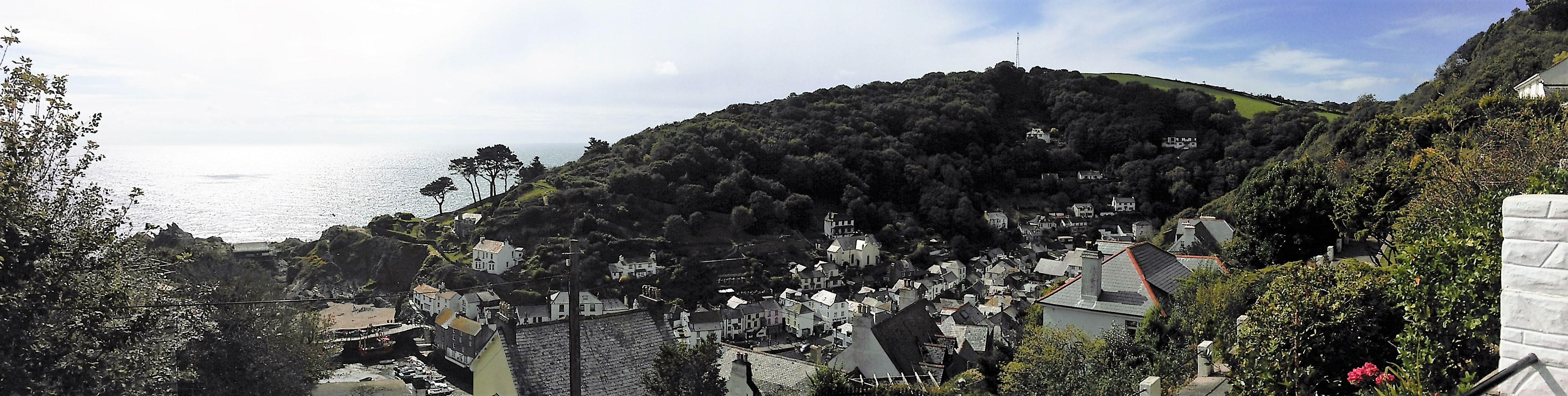 Polperro, Panorama Foto