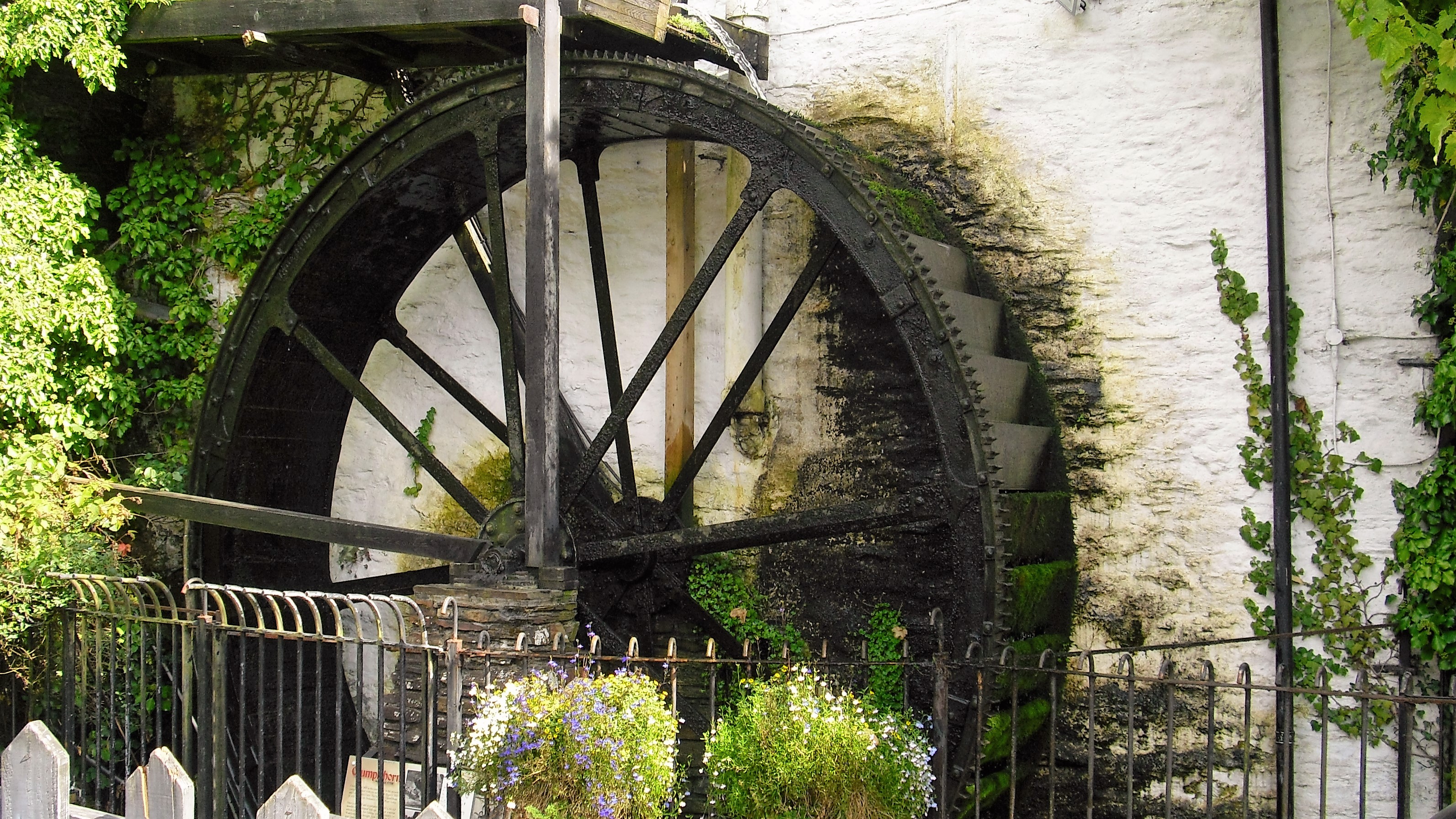 Wasserrad - Cornwall - Polperro