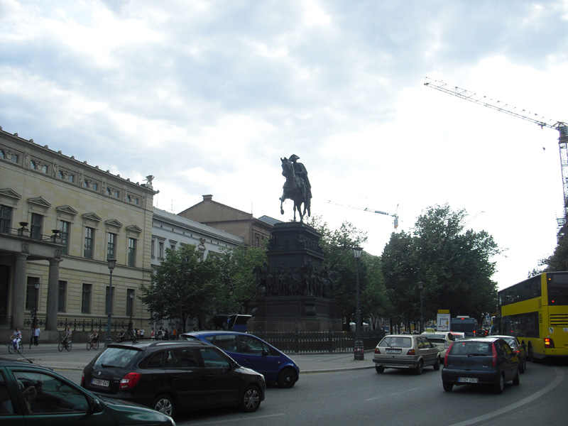 Monumentales Reiterstandbild Friedrichs des Großen - Der alte Fritz