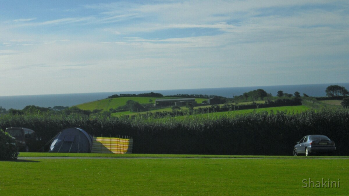 Unser neuer Zeltplatz bei Polperro -Cornwall