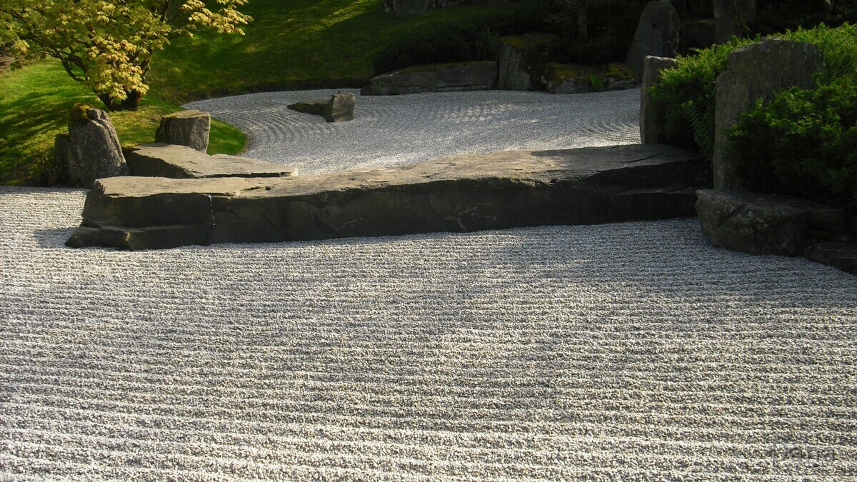 Zen - Steingarten - Japanischer Garten