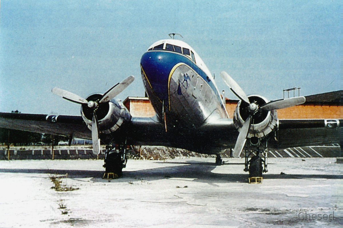 DC-3 (D-CADO) - 1962 - Bavaria 1 - München-Riem