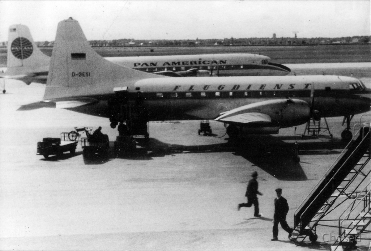 Convair CV-240 - 1960 - Flugdienst GmbH - Pan Am - München-Riem