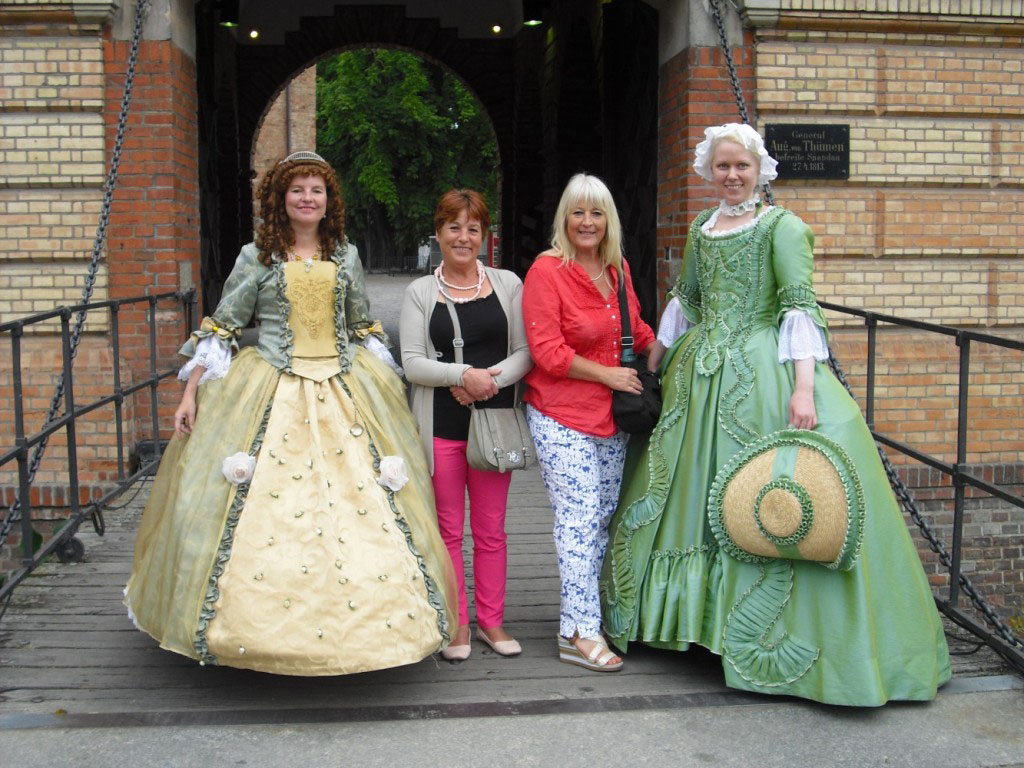 Zitadelle Spandau mit meiner Schwester Basia