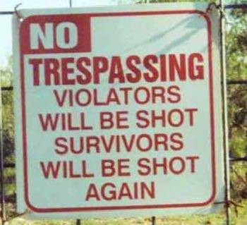 Trespassing-Violators