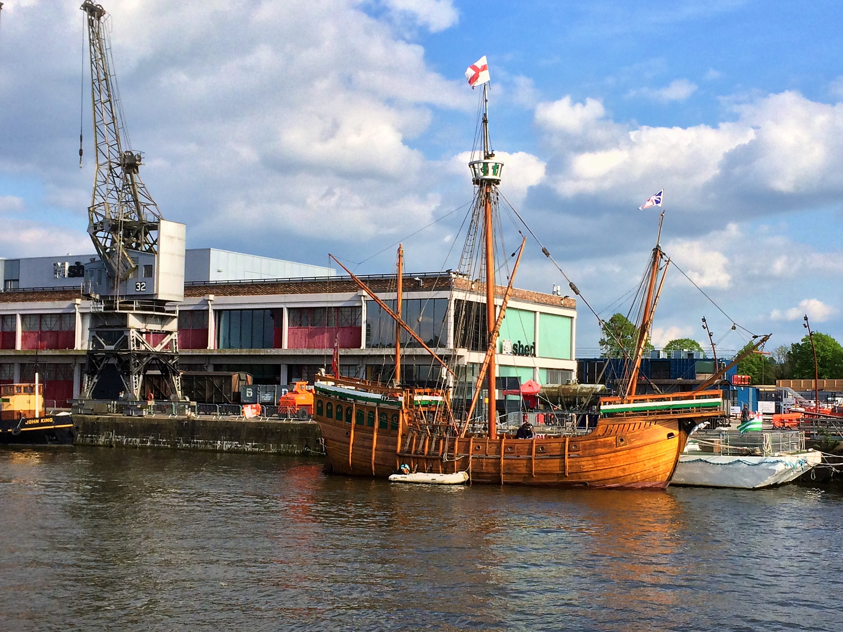 Bristol - Schiffe am Hafen