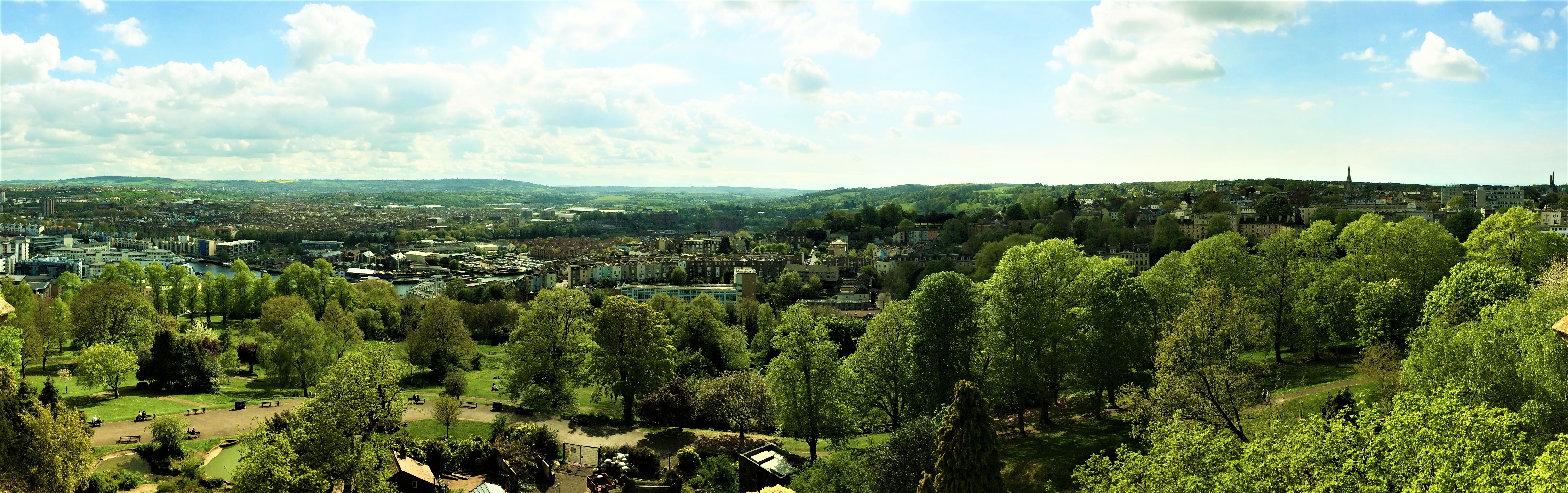 Bristol - Panorama - Cabot Tower