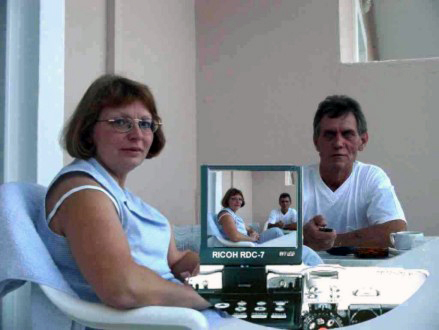 RICOH RD-C7 im Einsatz - Heinz Gode und Angelika
