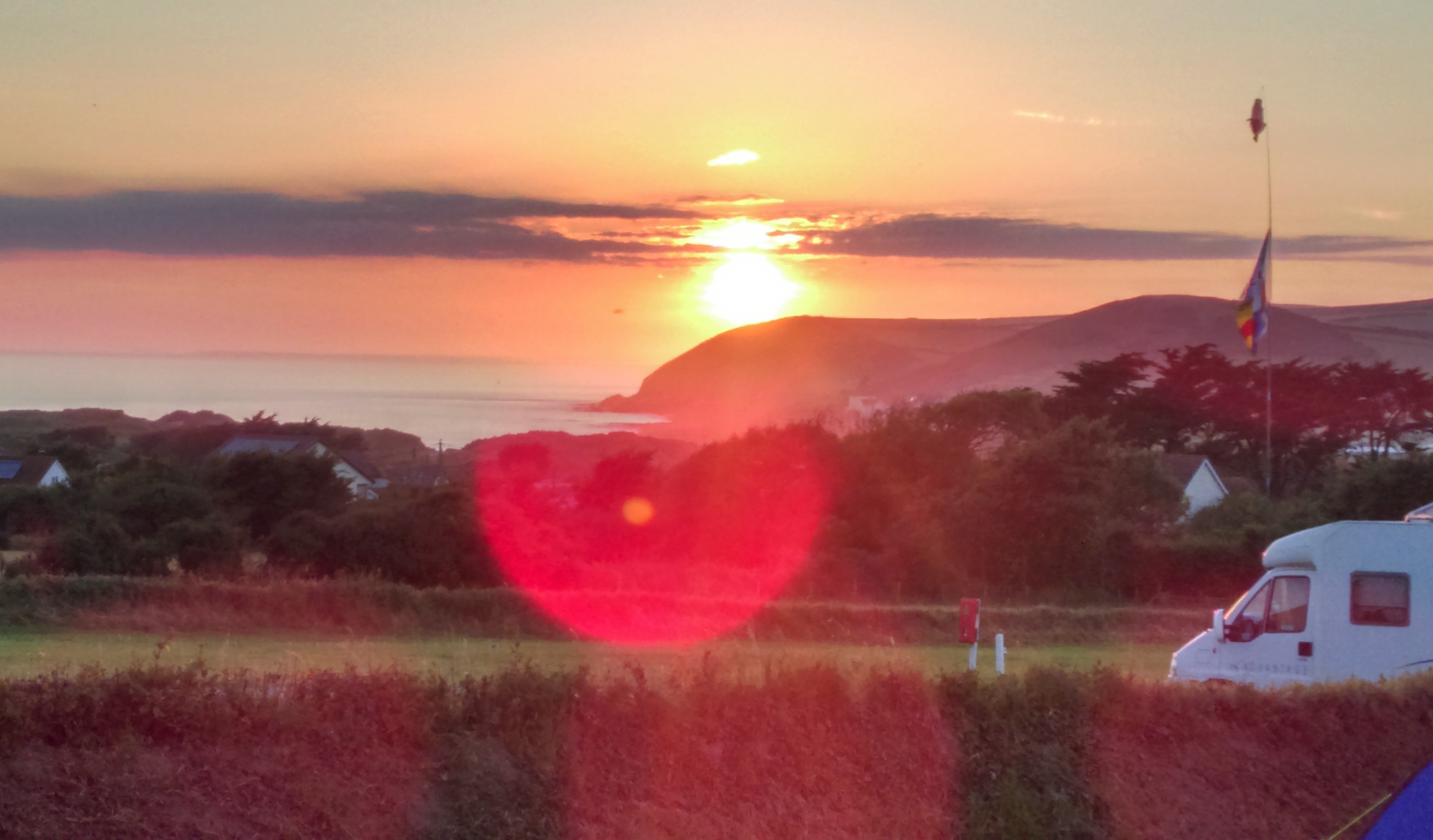 Wales - Sonnenuntergang