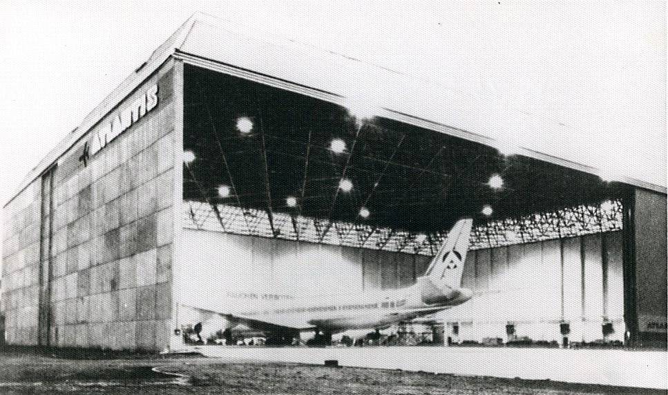 Frankfurt Flughafen – Hangar Atlantis – 1972